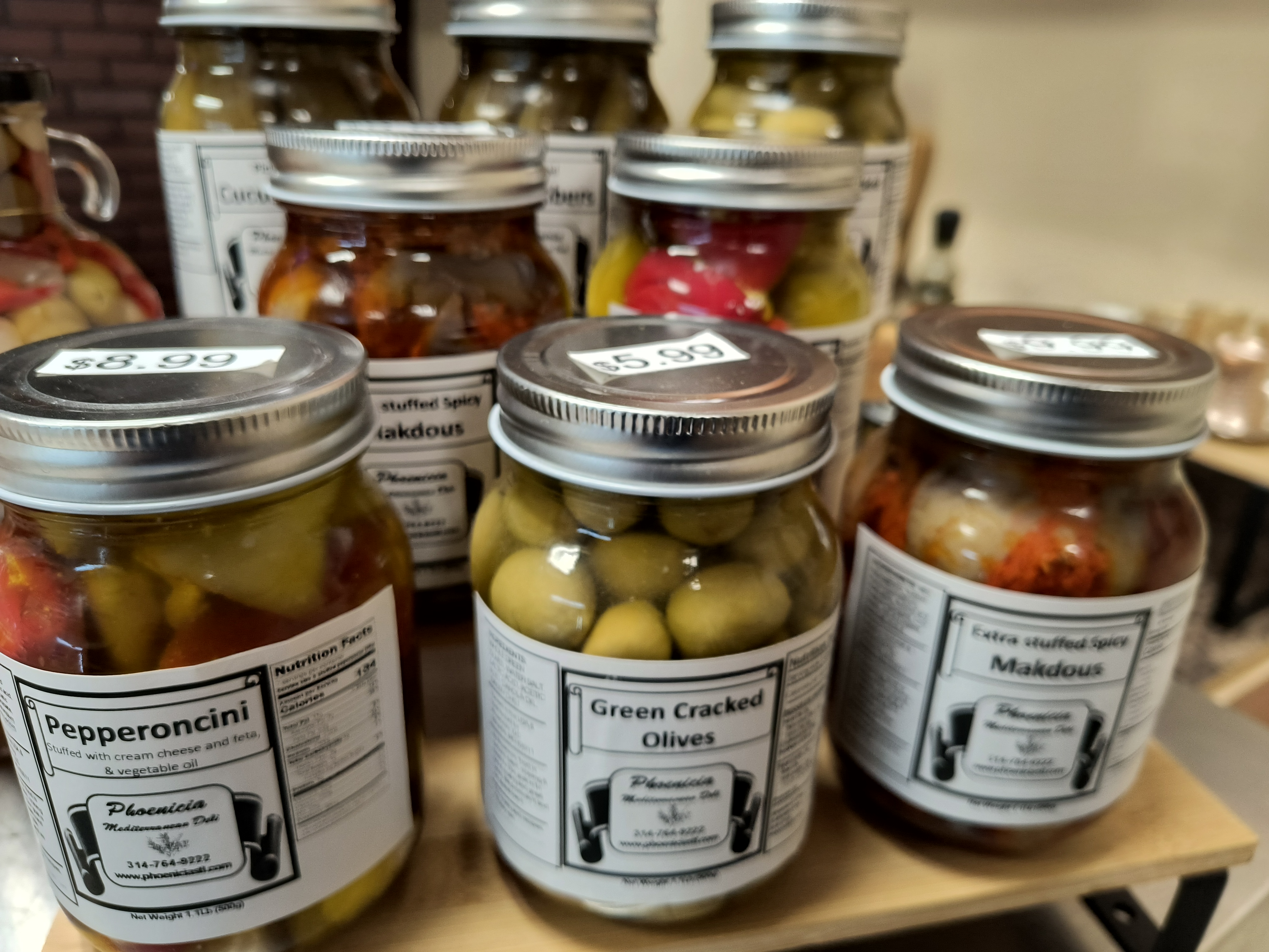 Extra stuffed Spicy Makdous