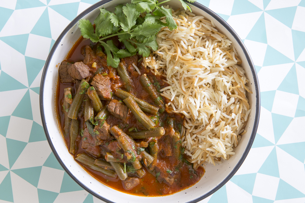 Green Bean and beef stew (Lubia 1Lbs)