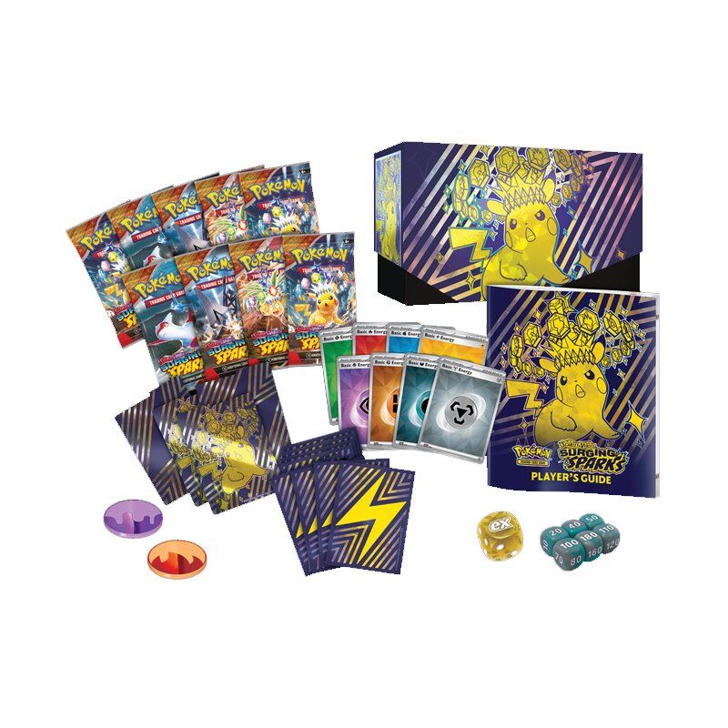 Surging Sparks - Elite Trainer Box (Inglés)