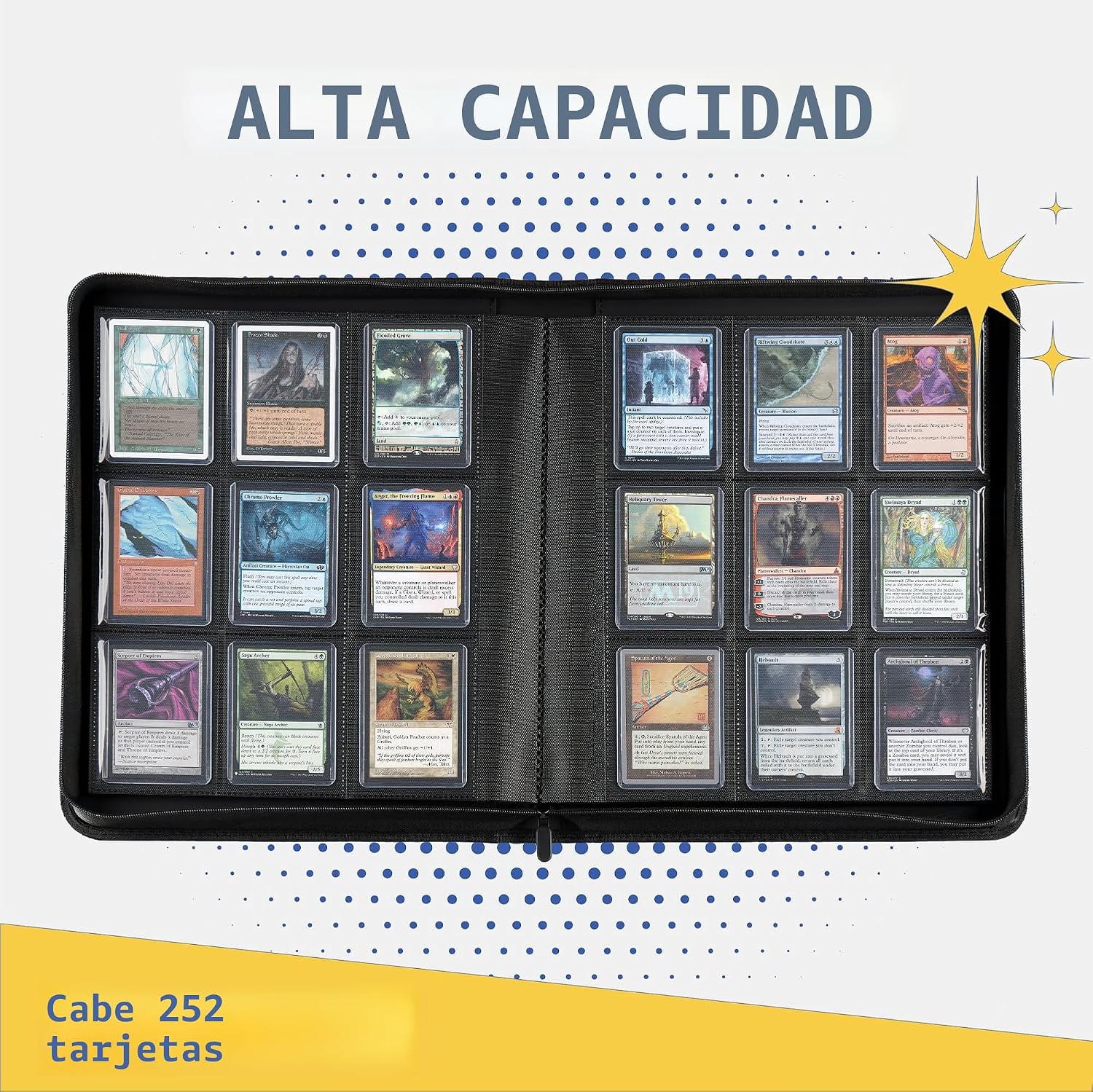 Toploader Binder Clovecat - 9 pockets para 252 cartas