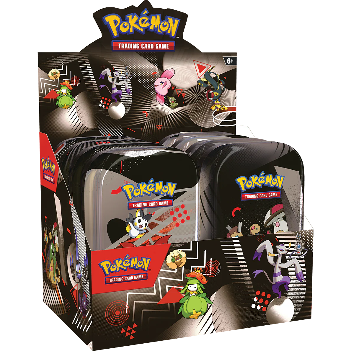 Black Bolt & White Flare - Display Mini tins (Inglés)
