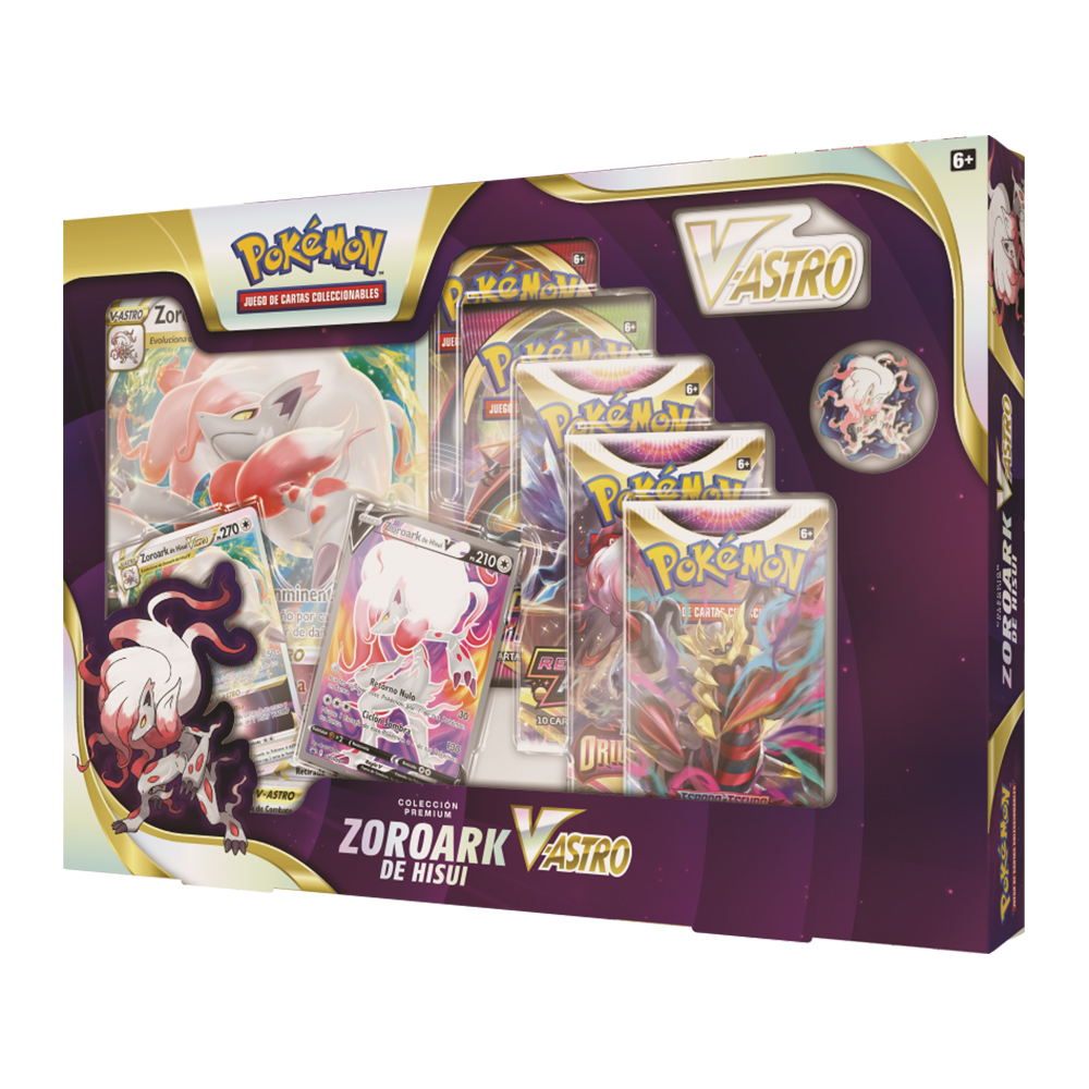 Sword & Shield - Hisuian Zoroark Vstar Premium Collection (Español)