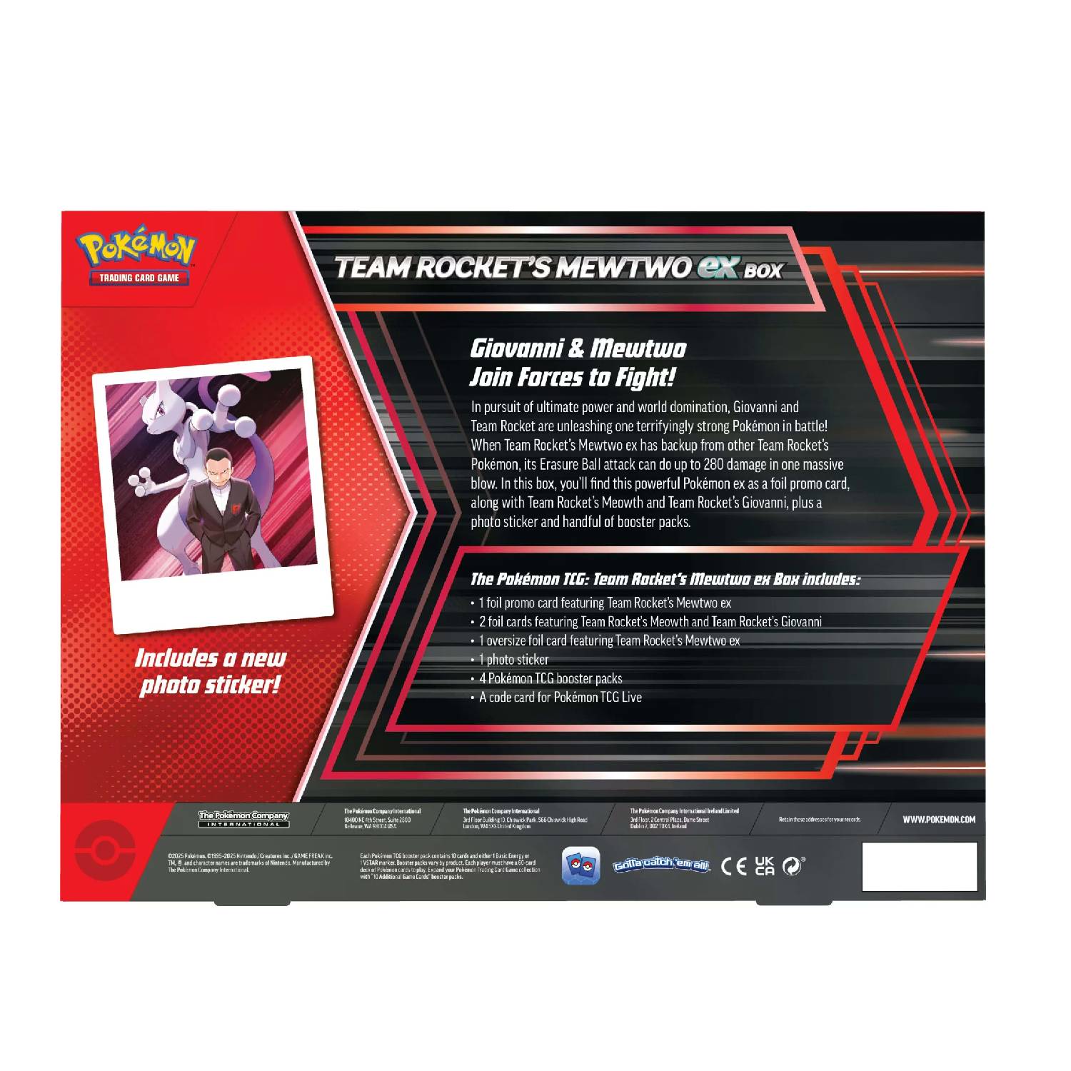 Destined Rivals - Team Rocket’s Mewtwo Ex Box ENG