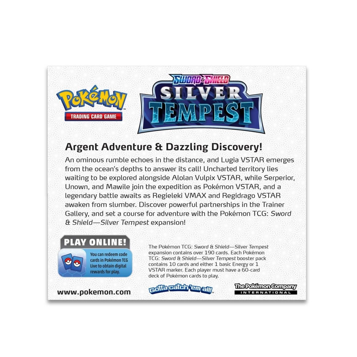 Silver Tempest - Booster Display Box (Español)