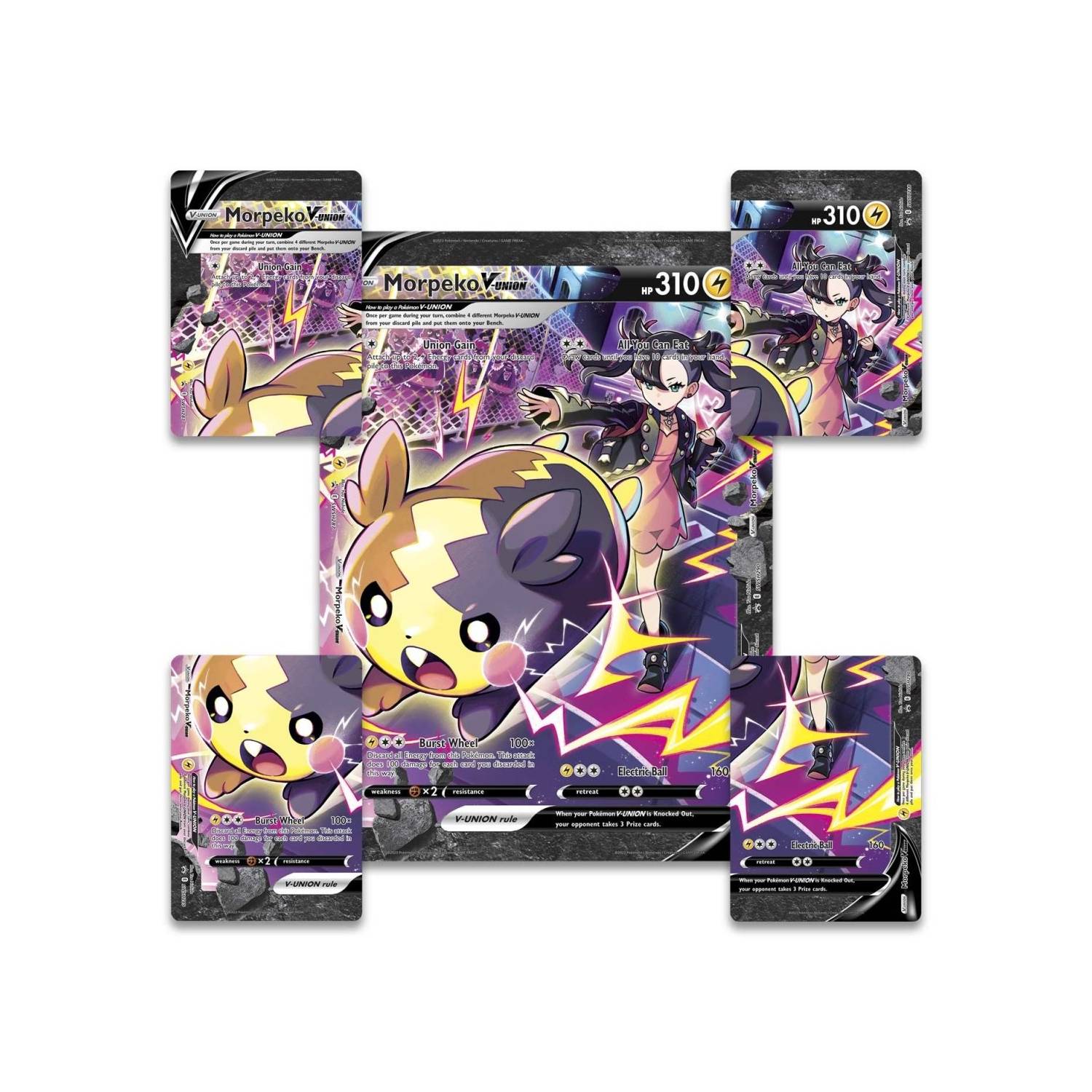 Crown Zenith - Premium Playmat Collection Morpeko V-UNION (Español)