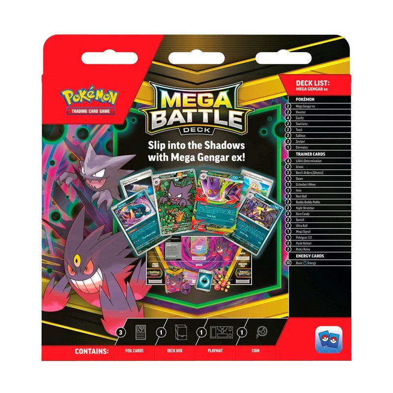 Mega Gengar ex - Mega Battle Deck (Inglés)