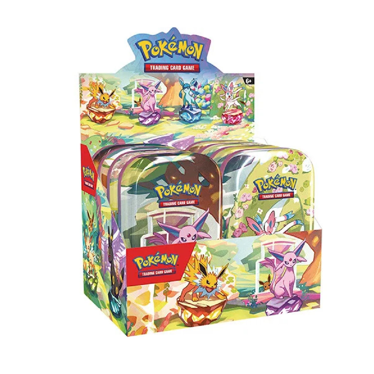 Prismatic Evolutions - Display Mini Tin (Español)
