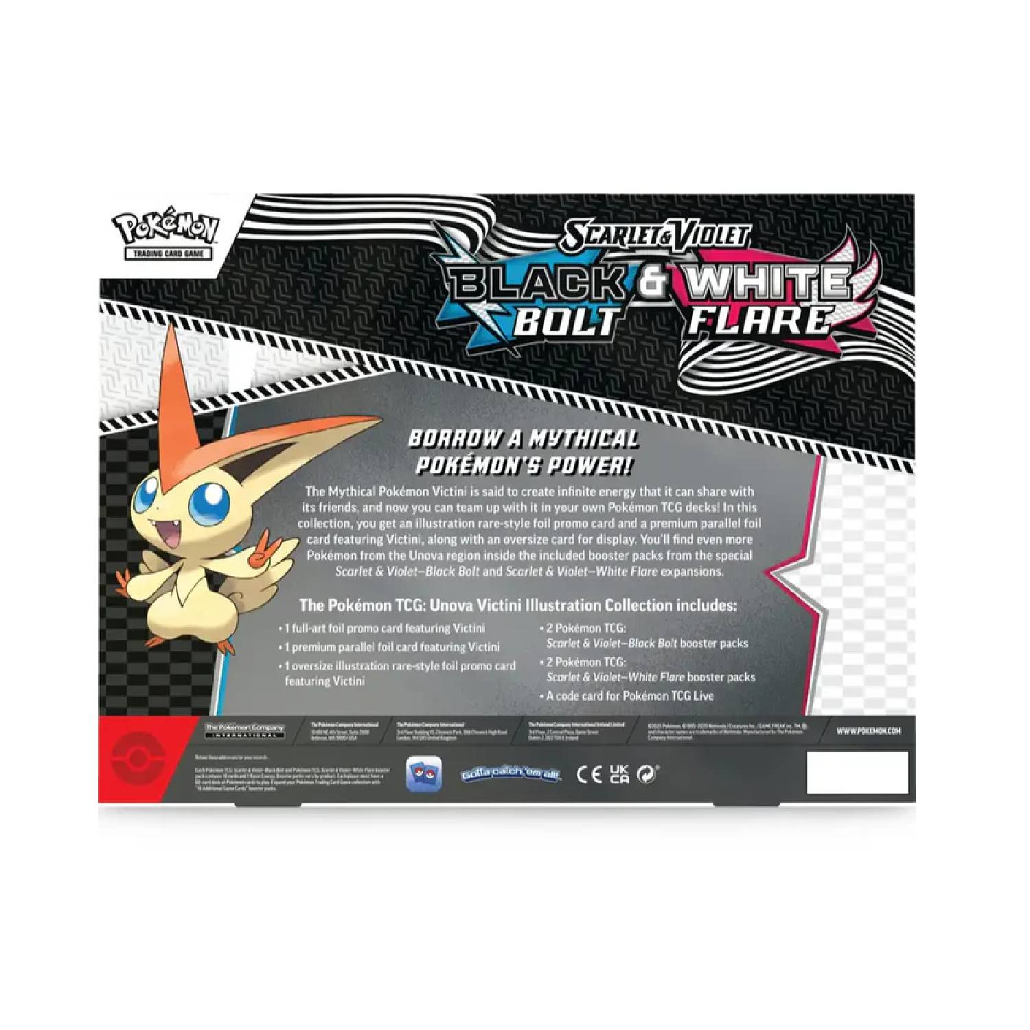 Black Bolt & White Flare - Victini Collection (Inglés)