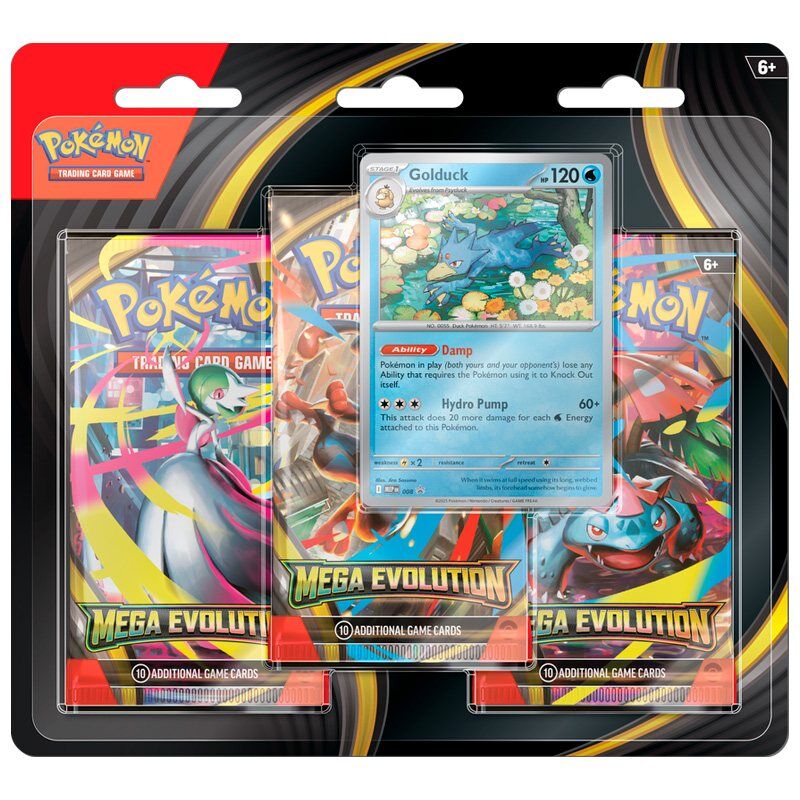 Mega Evolution - 3 Pack Blister (Español)