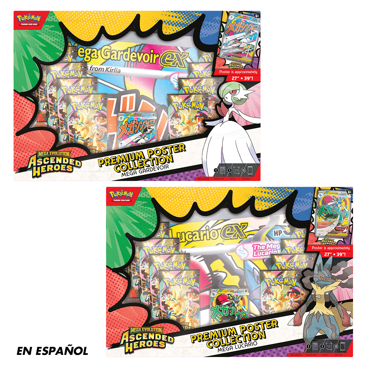 Ascended Heroes - Premium Poster Collection (Español)