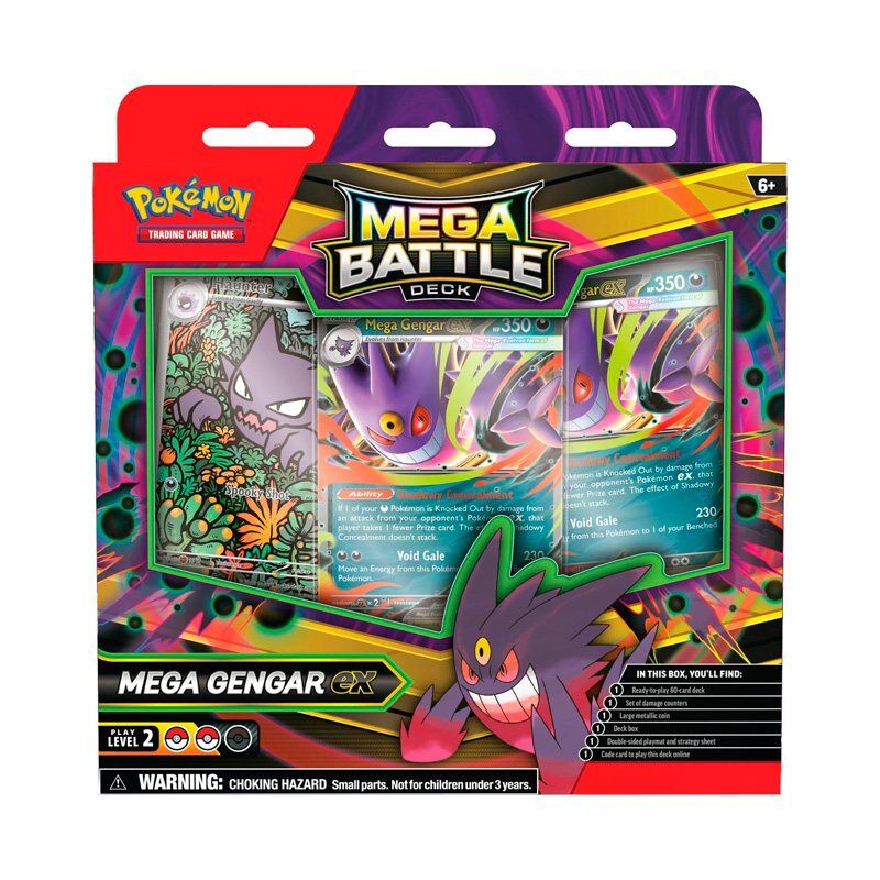 Mega Gengar ex - Mega Battle Deck (Inglés)