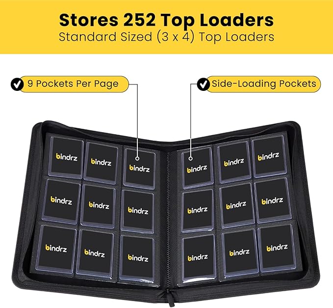 Toploader Card Binder - 252 slots