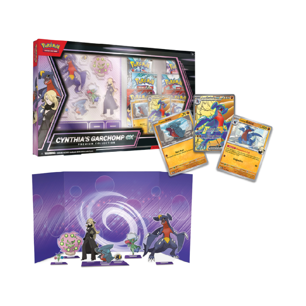 Destined Rivals - Cynthia’s Garchomp ex Premium Collection ENG