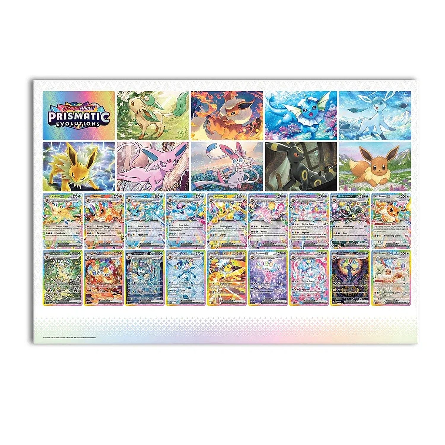 Prismatic Evolutions - Poster Collection (Inglés)
