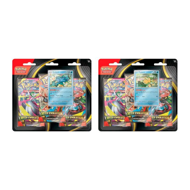 Mega Evolution - 3 Pack Blister (Inglés)