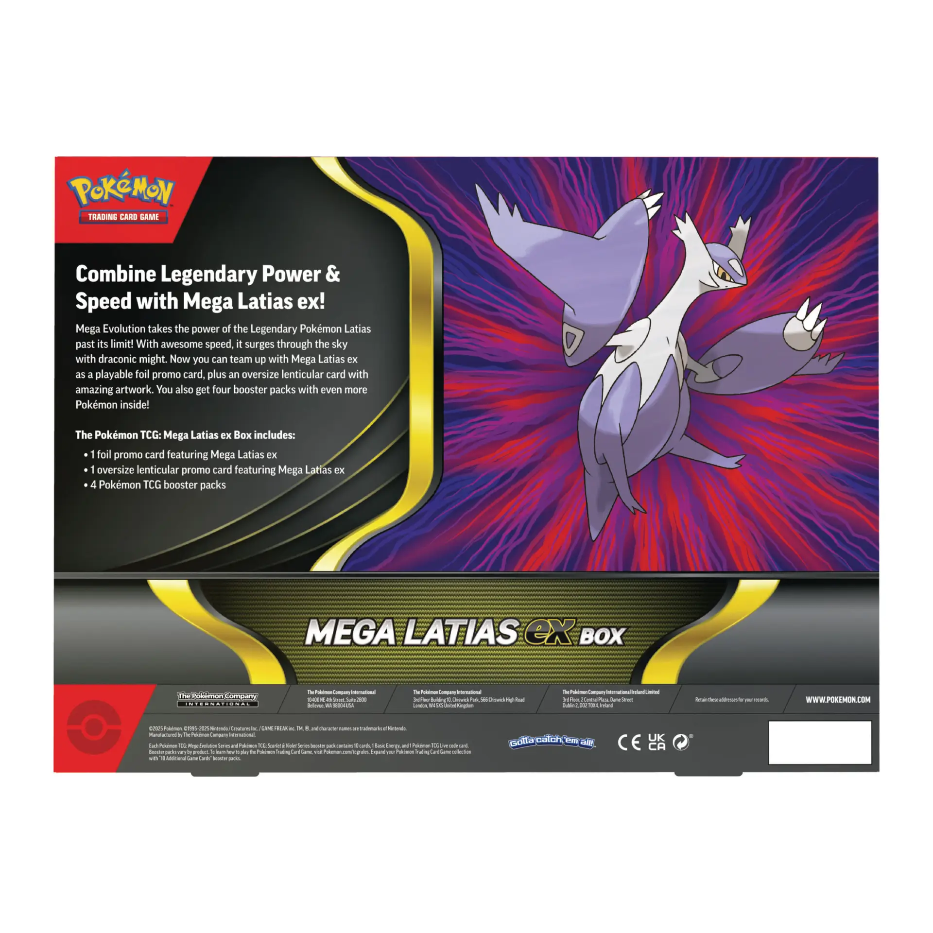 Mega Evolution - Mega Latias ex Collection Box (Inglés)
