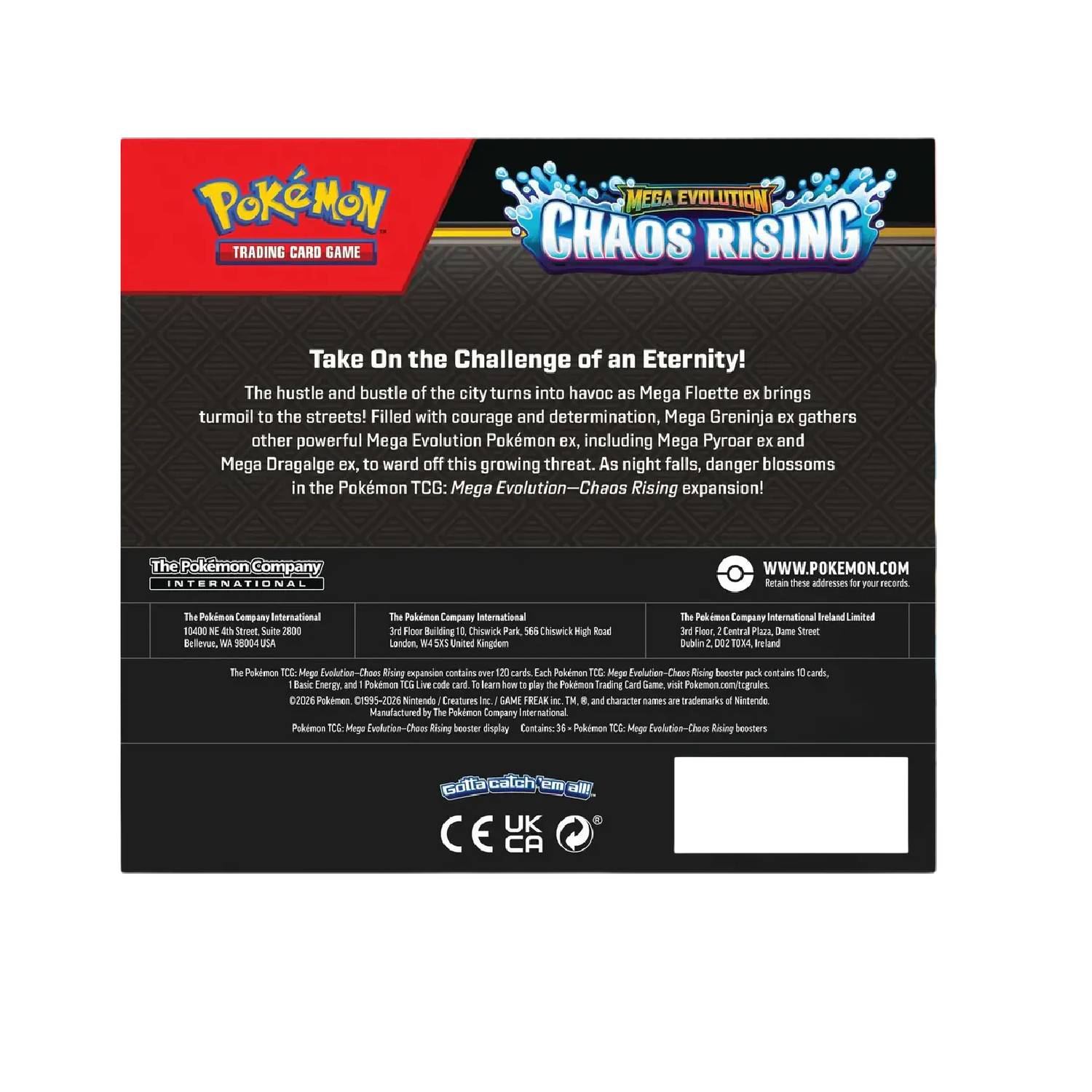 Chaos Rising - Booster Display Box (Inglés)