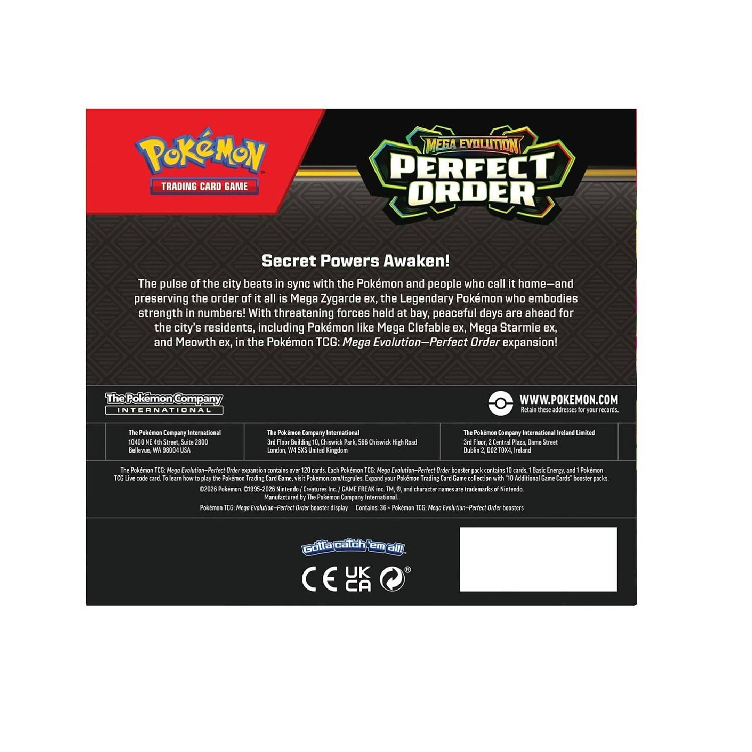 Perfect Order - Booster Display Box (Inglés)