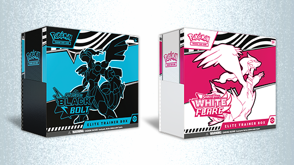 Black Bolt & White Flare - Elite trainer box (Inglés)