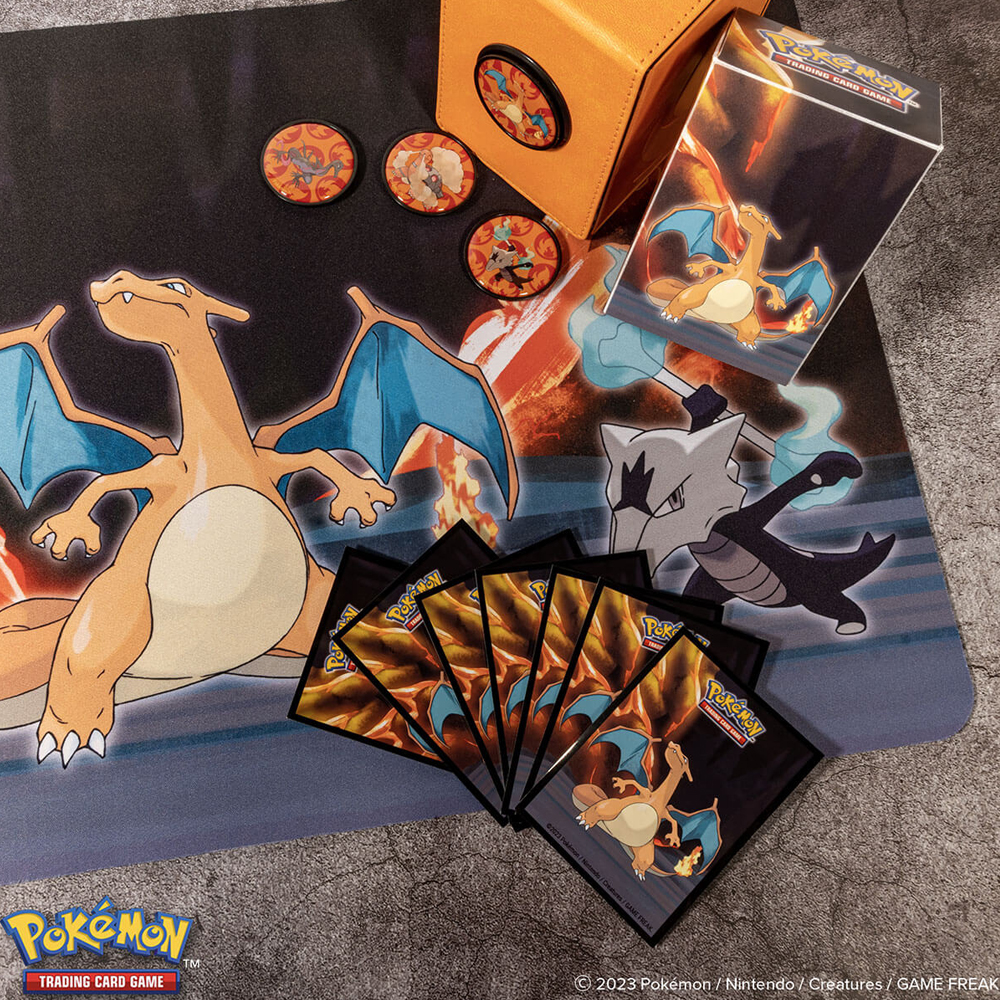 PLAYMAT ULTRA PRO - MOUSEPAD - POKEMON SCORCHING SUMMIT CHARIZARD
