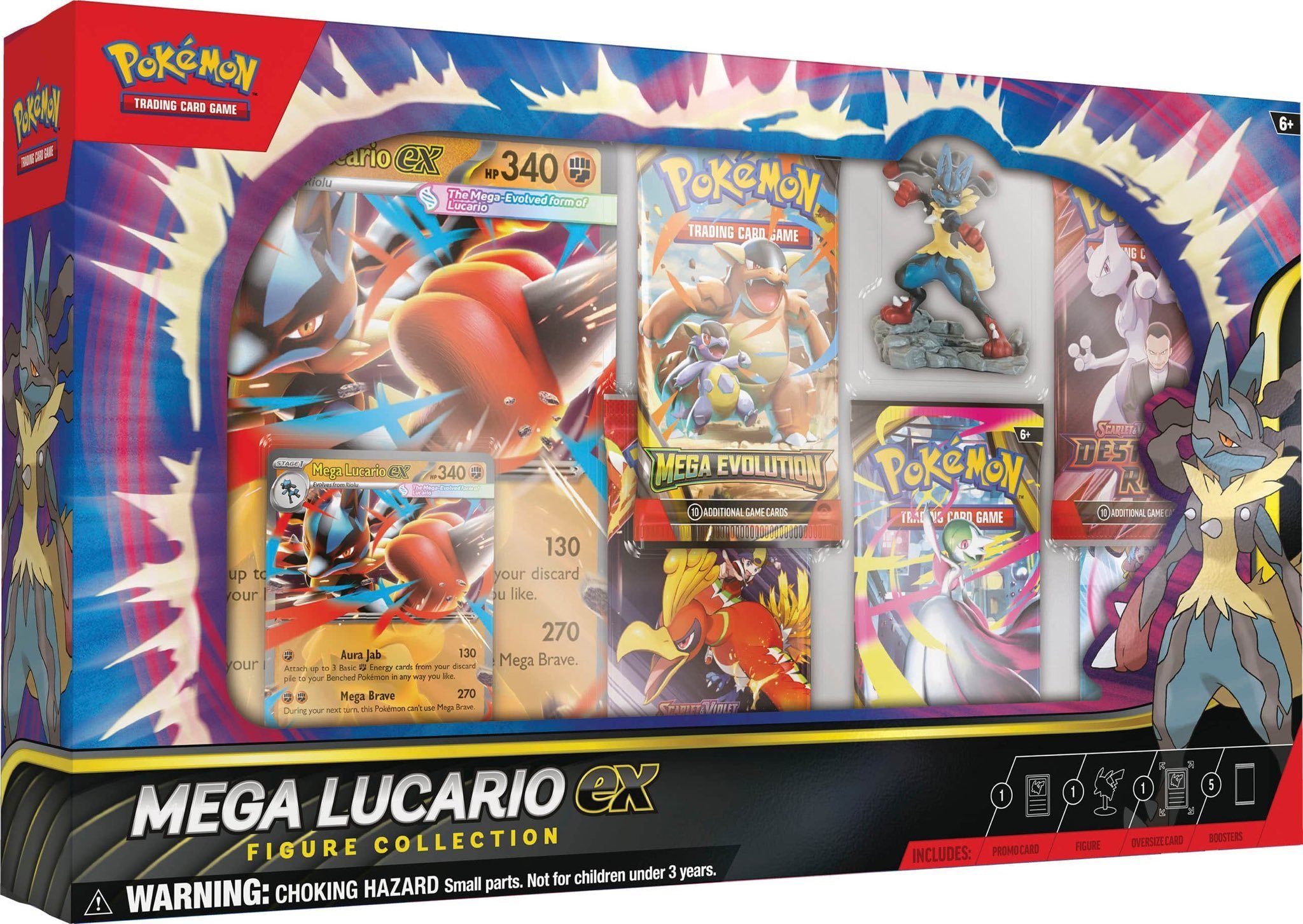 Mega Evolution - Mega Lucario ex Figure Collection
