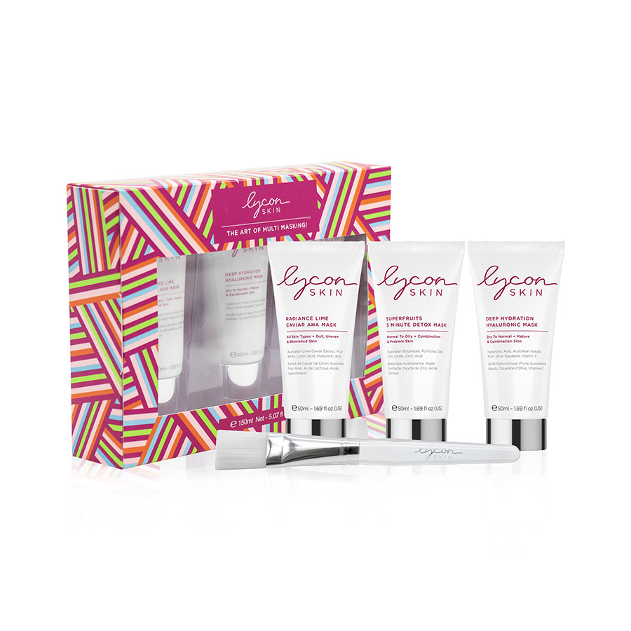LYCON SKIN FACE MASK TRIO