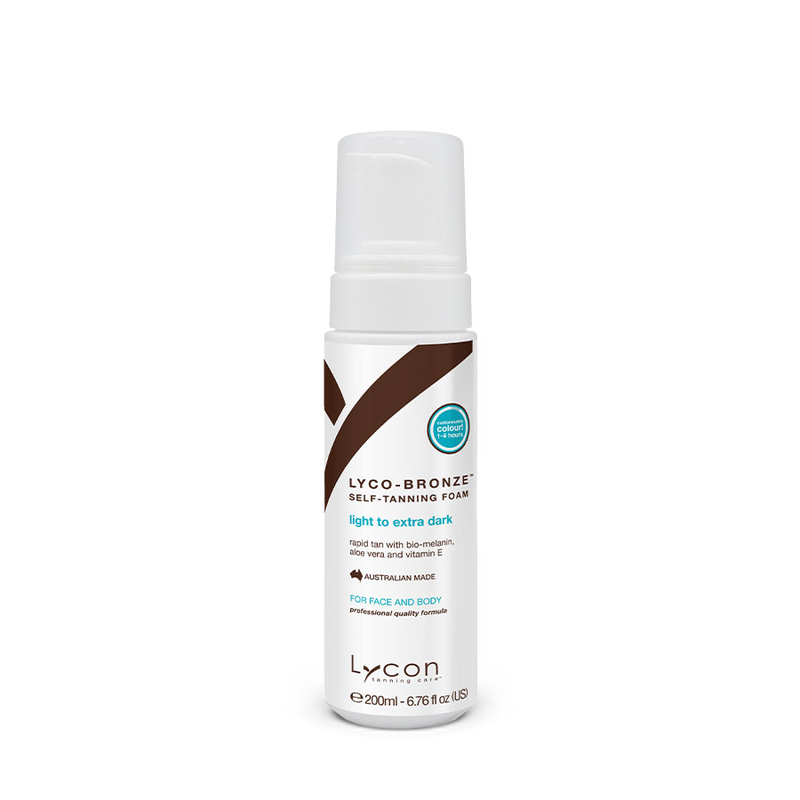 LYCO-BRONZE SELF-TANNING FOAM