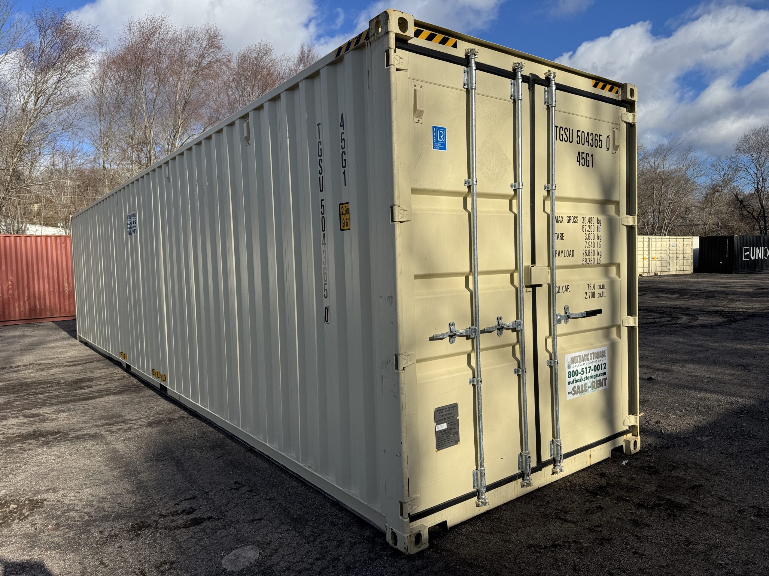 40Ft High-Quality Shipping Containers