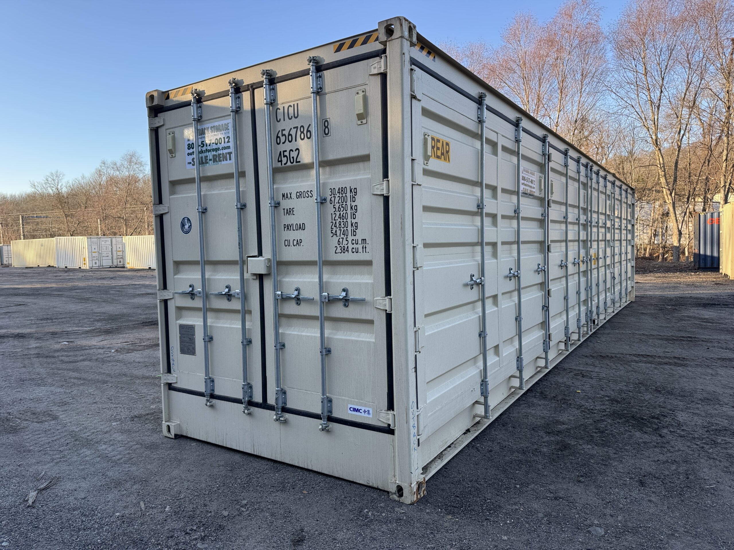 40Ft Open-Side  Shipping Containers