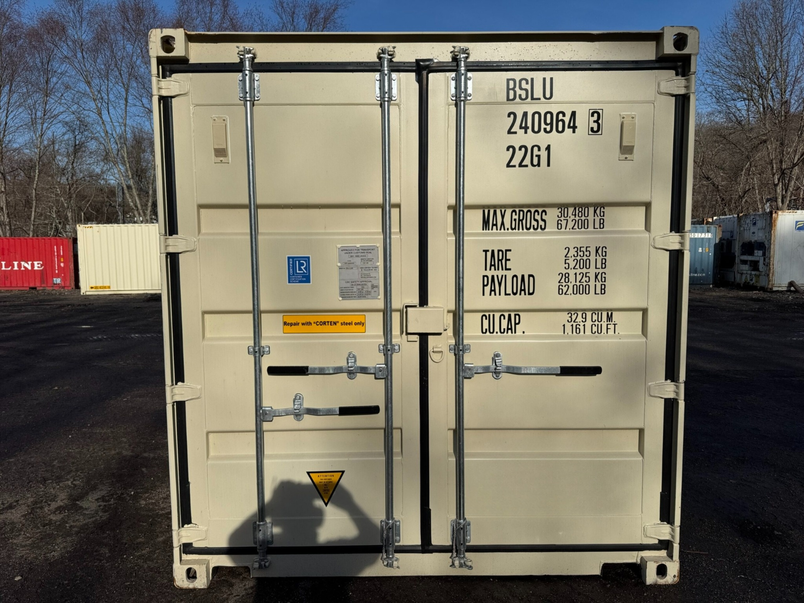 20FT High-Cube Shipping Container