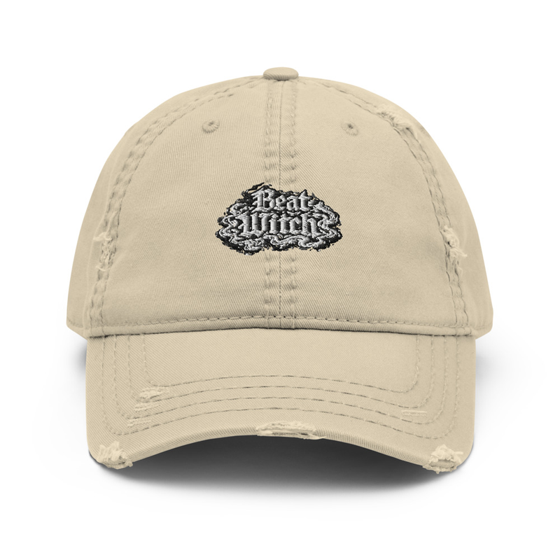 BCC BEAT WITCH Distressed B-Ball Cap
