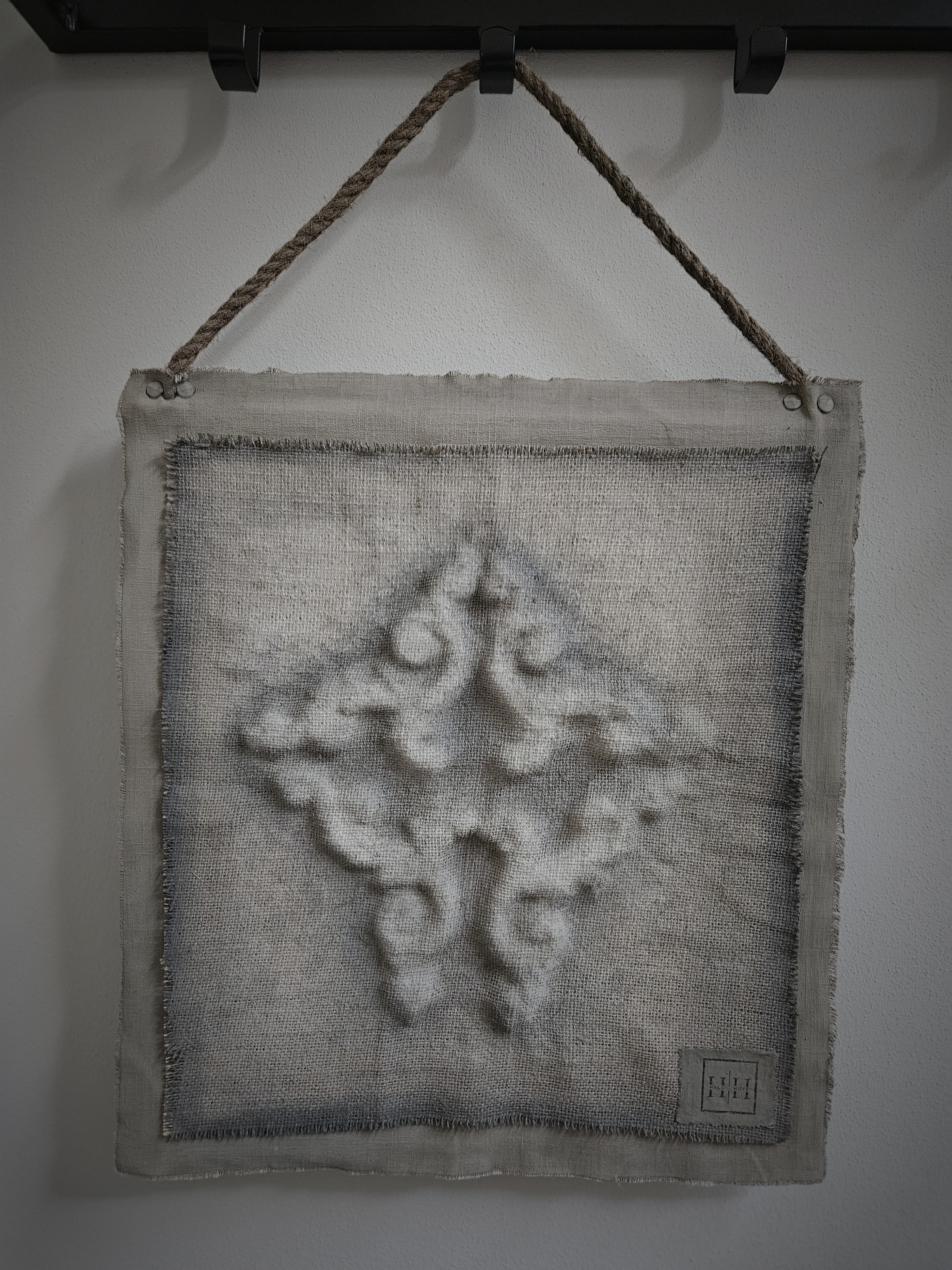 Landelijk kalkverfdoek