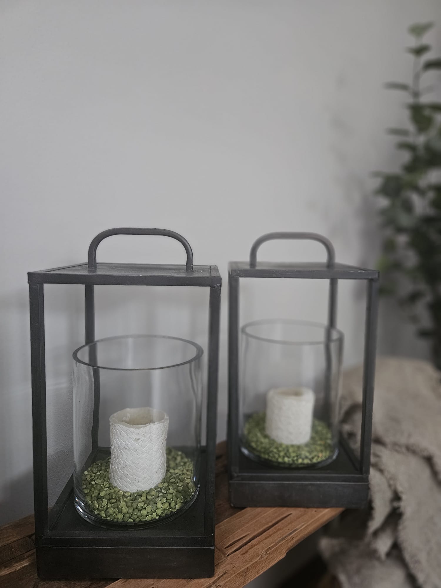 Stoere Lantaarn met windlicht