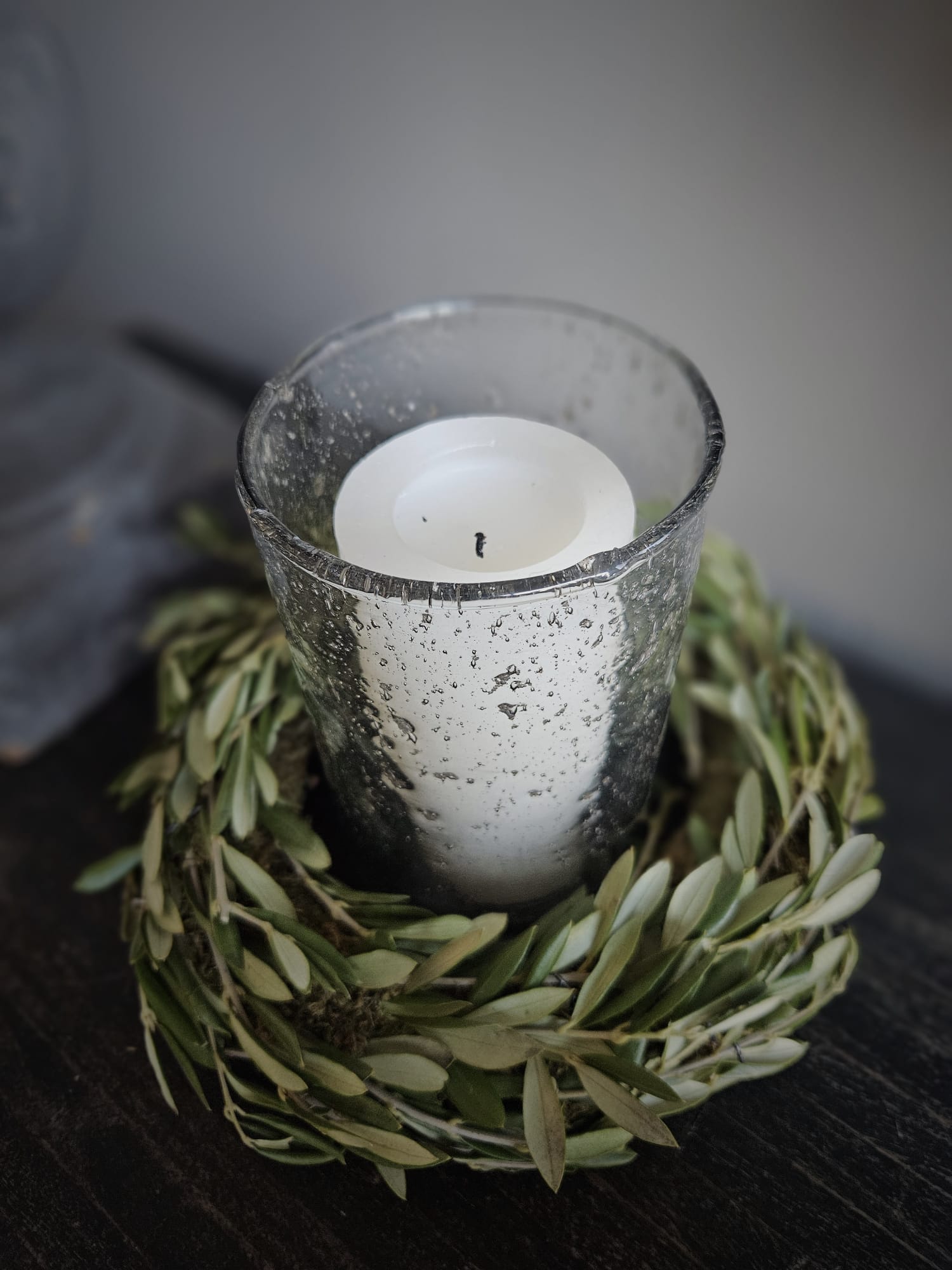 Glazen windlichten 'Stones'