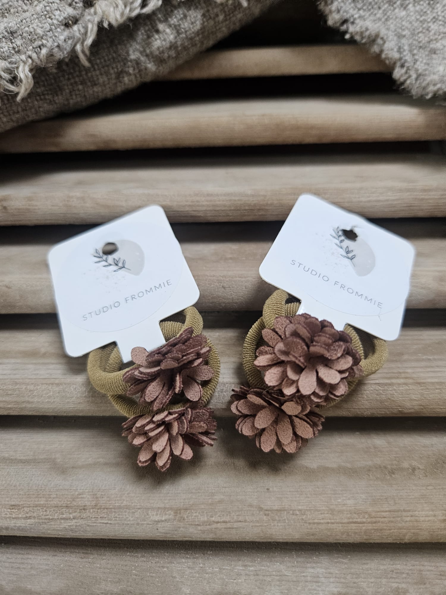 Bloemen Haarelastiekjes