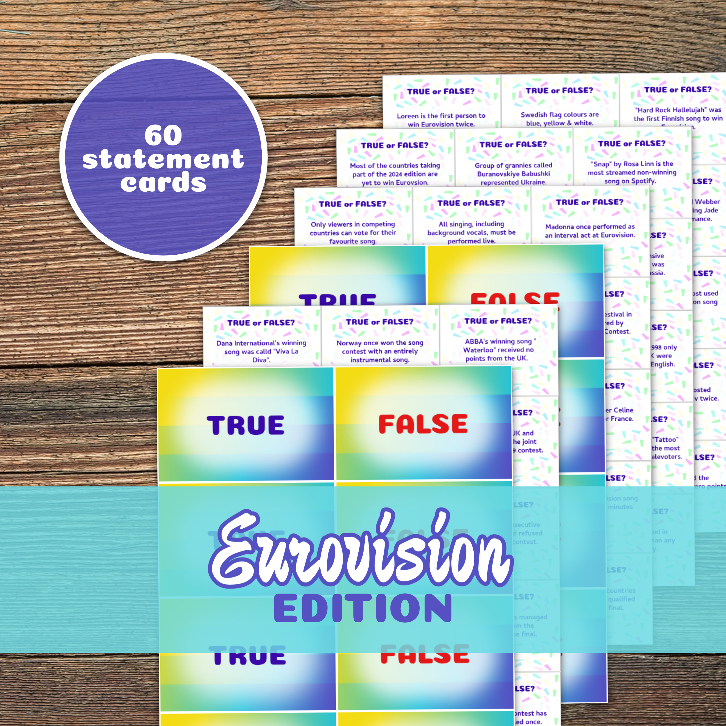 True or False Eurovision Edition
