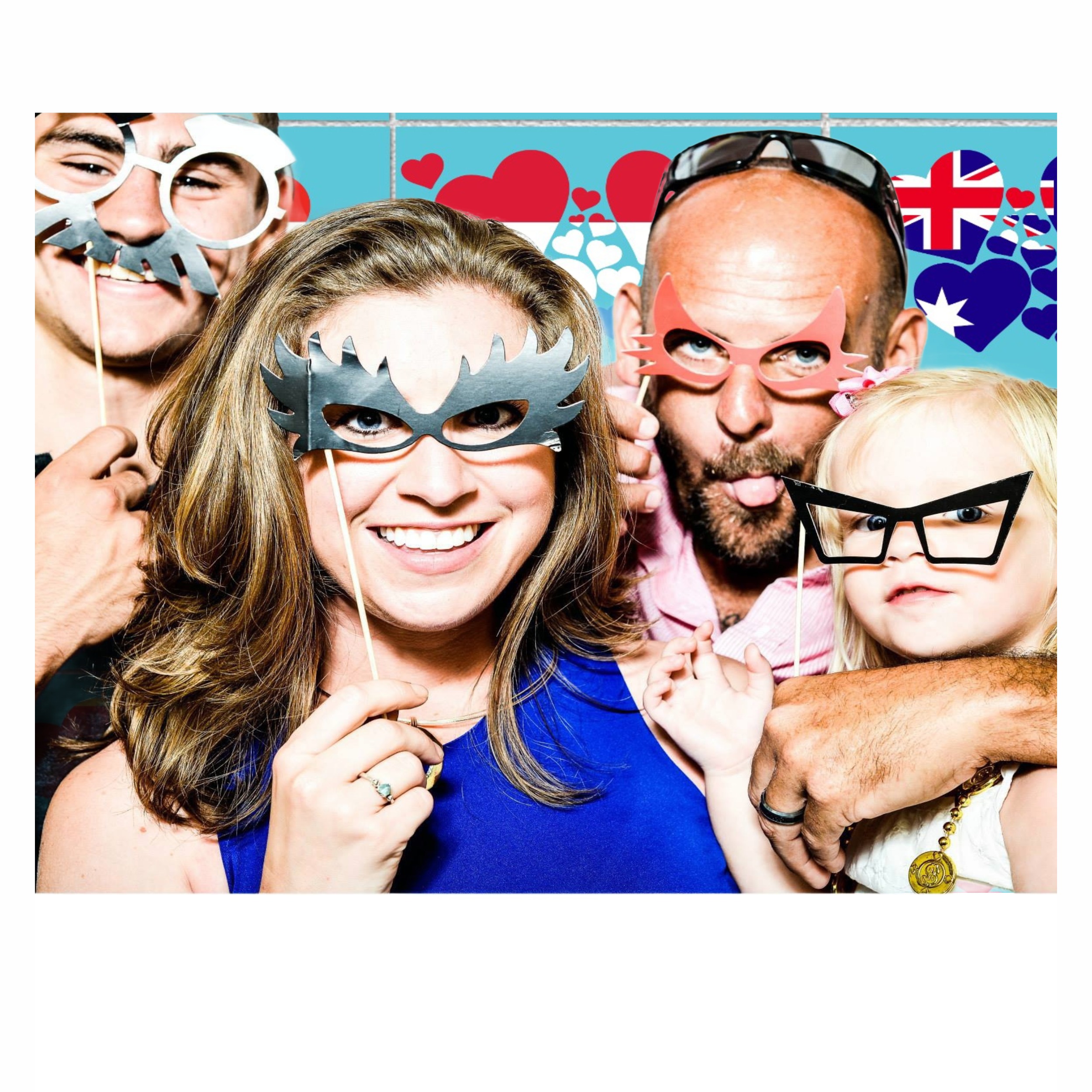 Printable Eurovision Party Backdrop