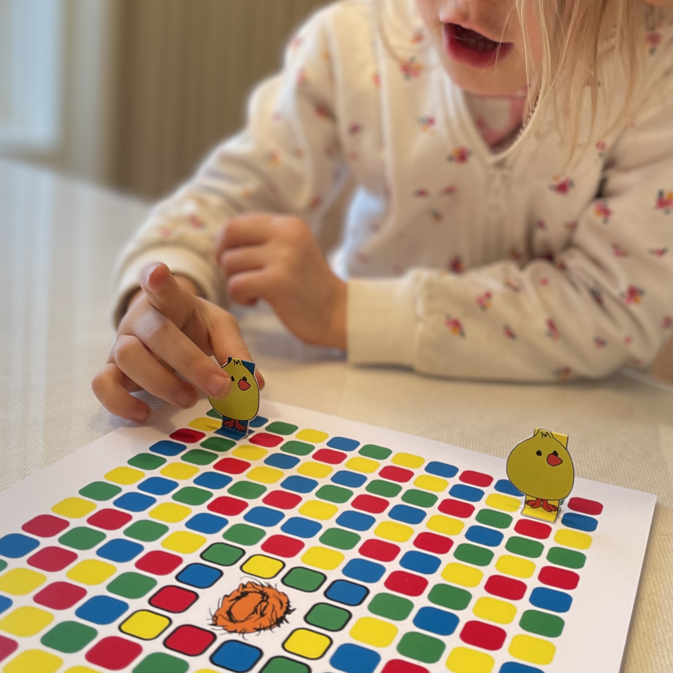 Lost Chicks - Easter Board Game Kit for Family Game Night or Children's Party