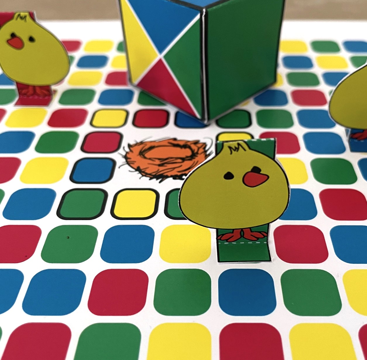 Lost Chicks - Easter Board Game Kit for Family Game Night or Children's Party