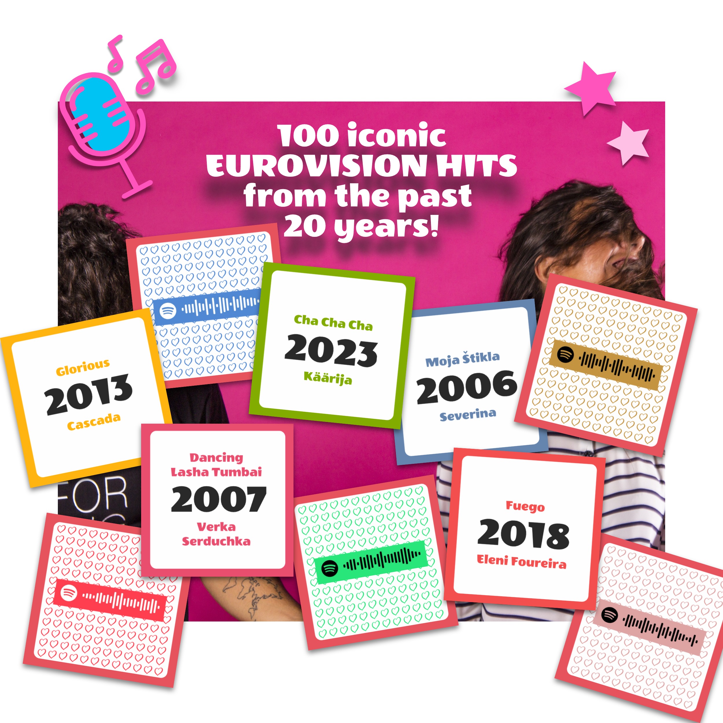 Eurovision Hits QR Code Game