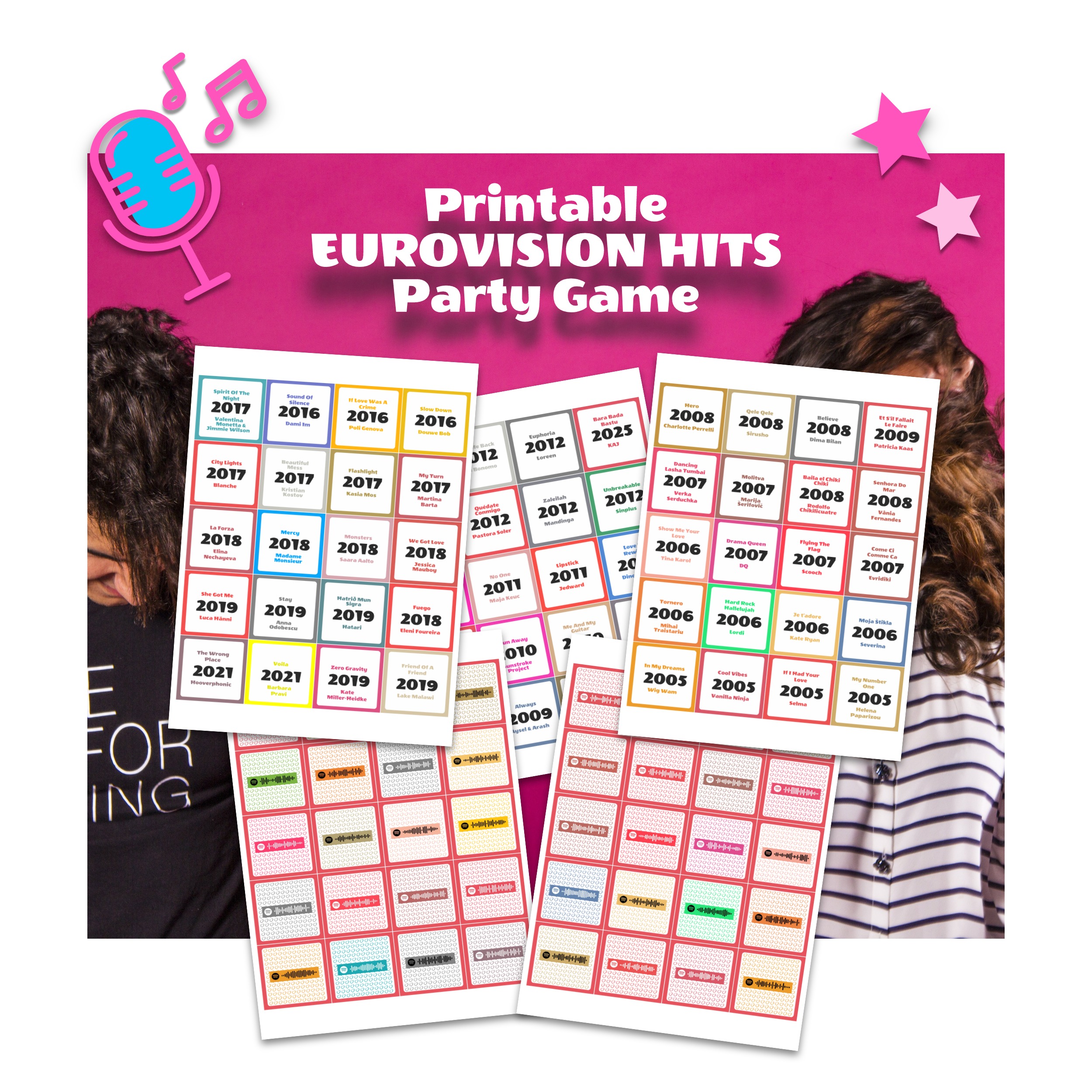 Eurovision Hits QR Code Game
