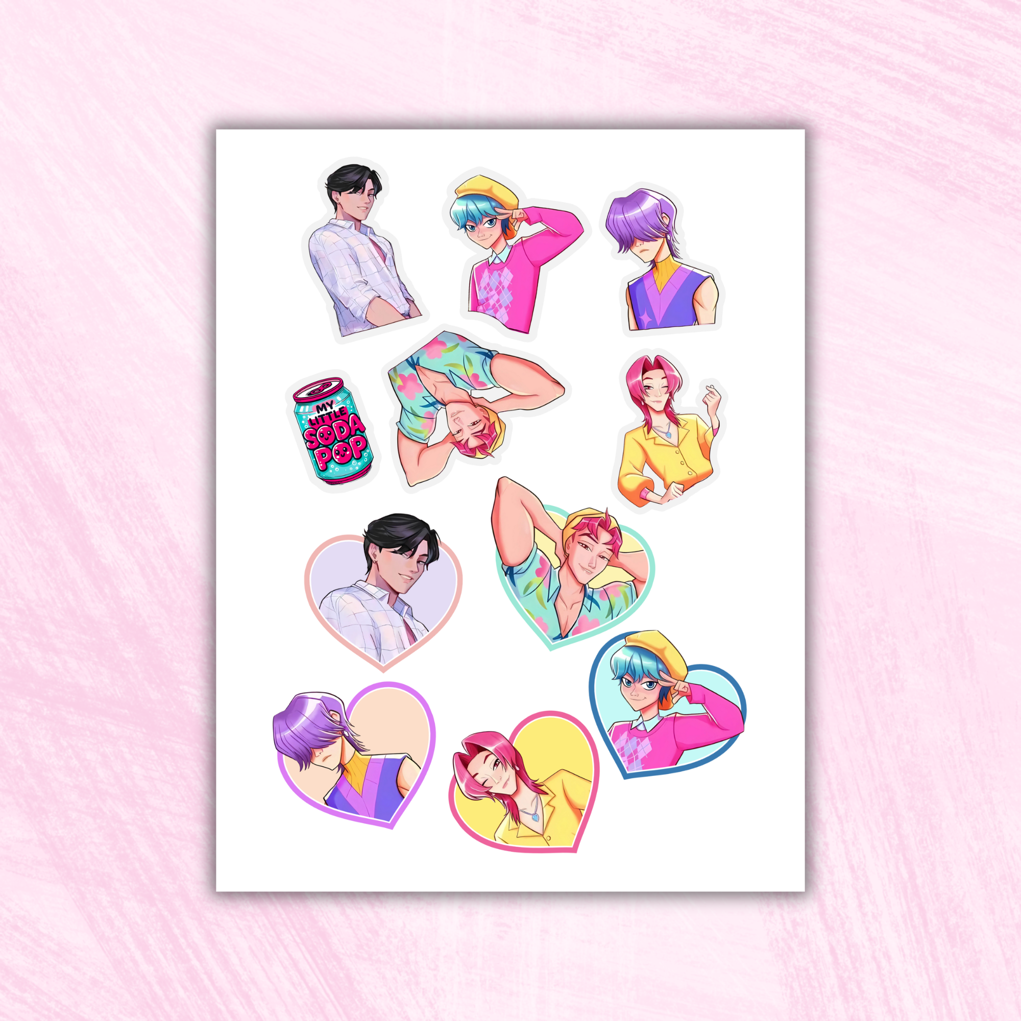 Printable Demon Hunters Cupcake Toppers PDF