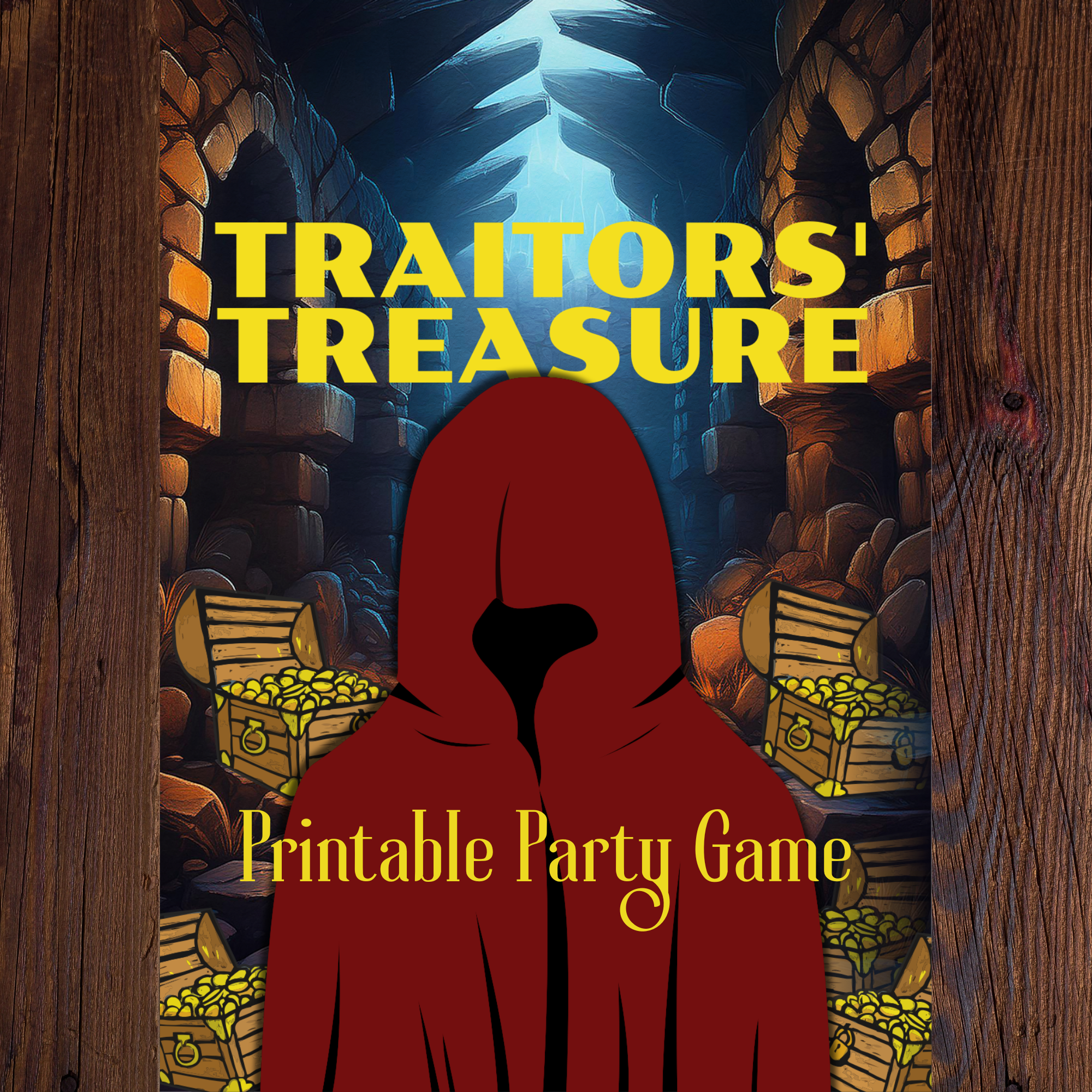 Traitor's Treasure - A Printable Party Game