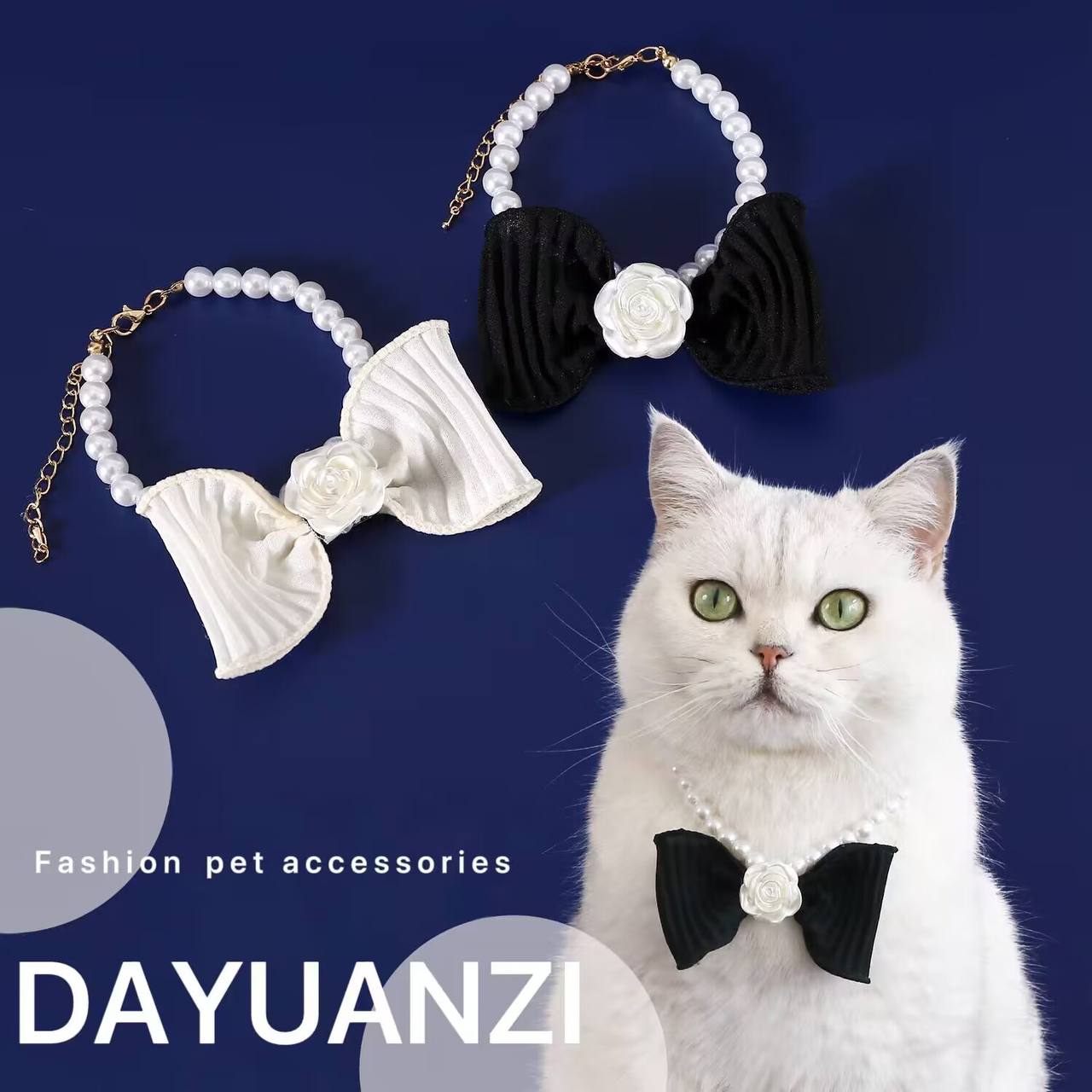 Cat Bow Tie Collar Set