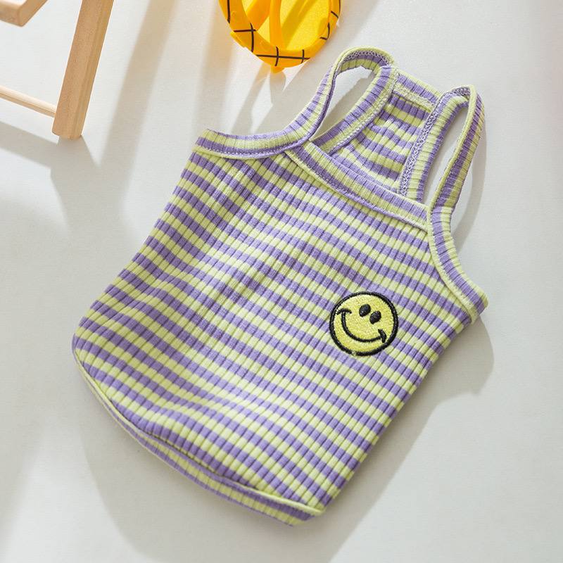 Checkered Sleeveless Top for Pets