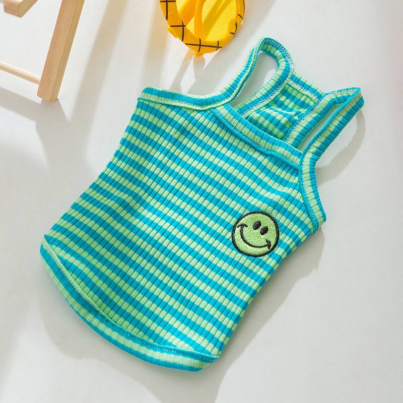 Checkered Sleeveless Top for Pets