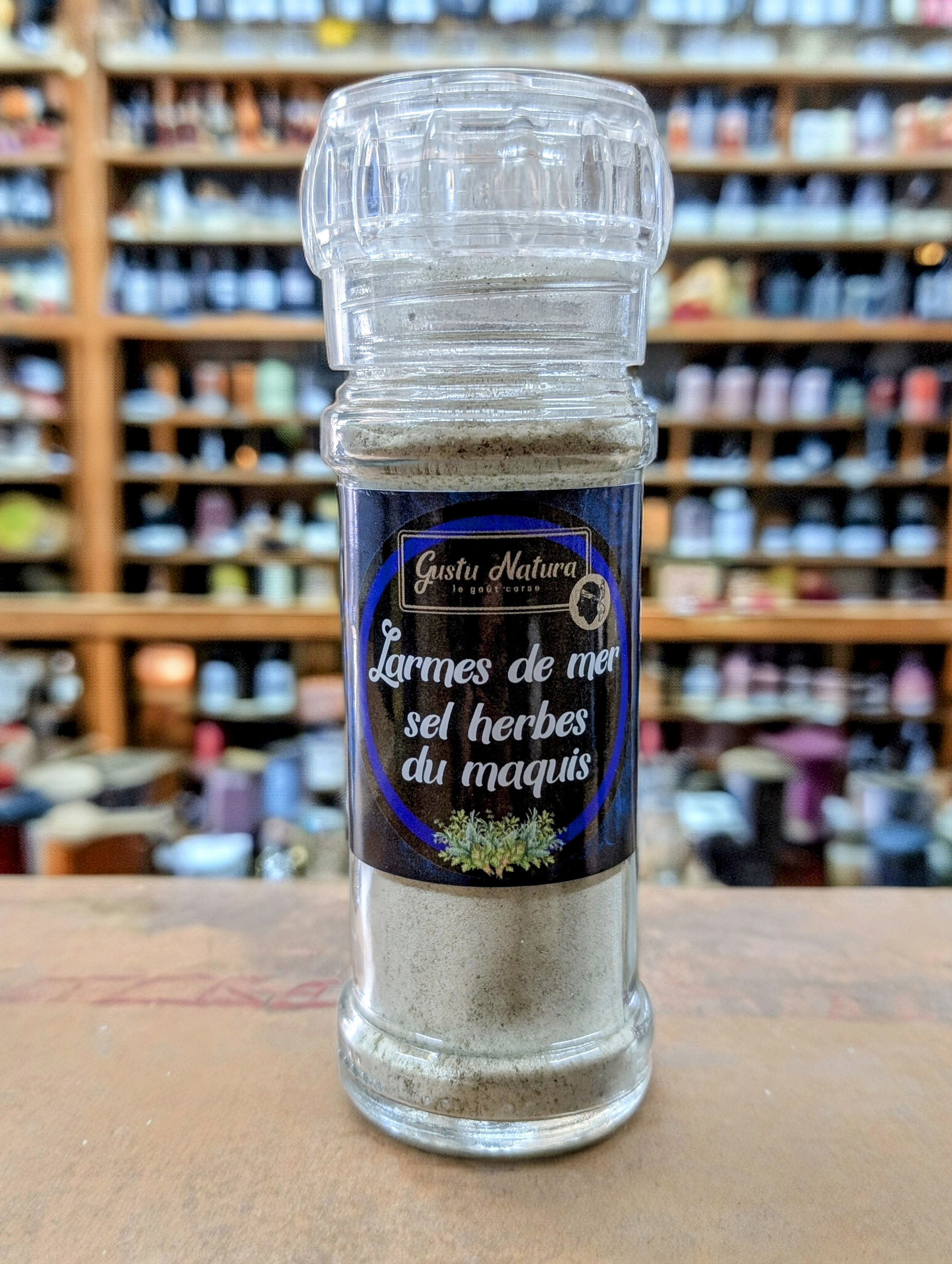 Larmes de mer sel aux herbes du maquis