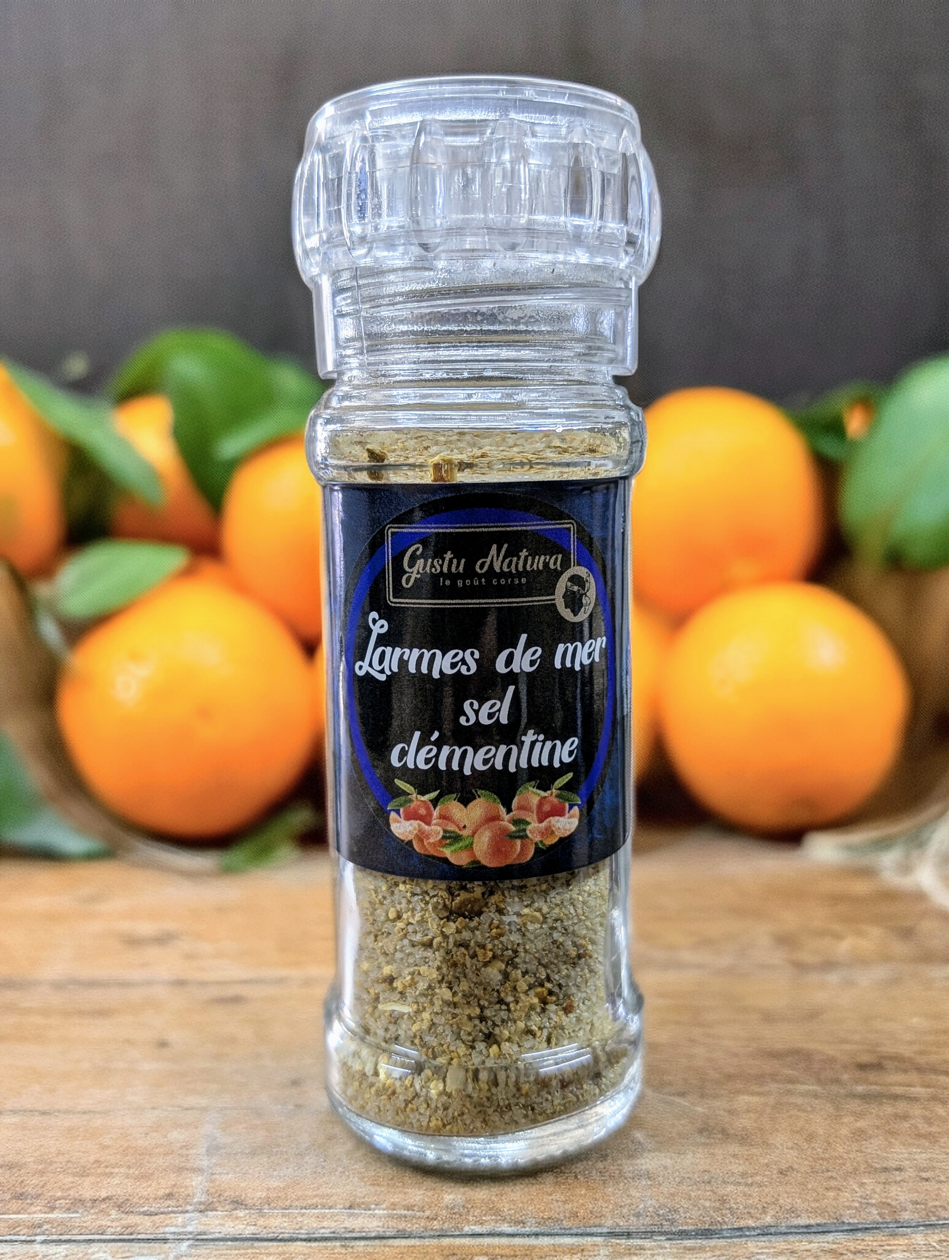 Larmes de mer sel clémentine