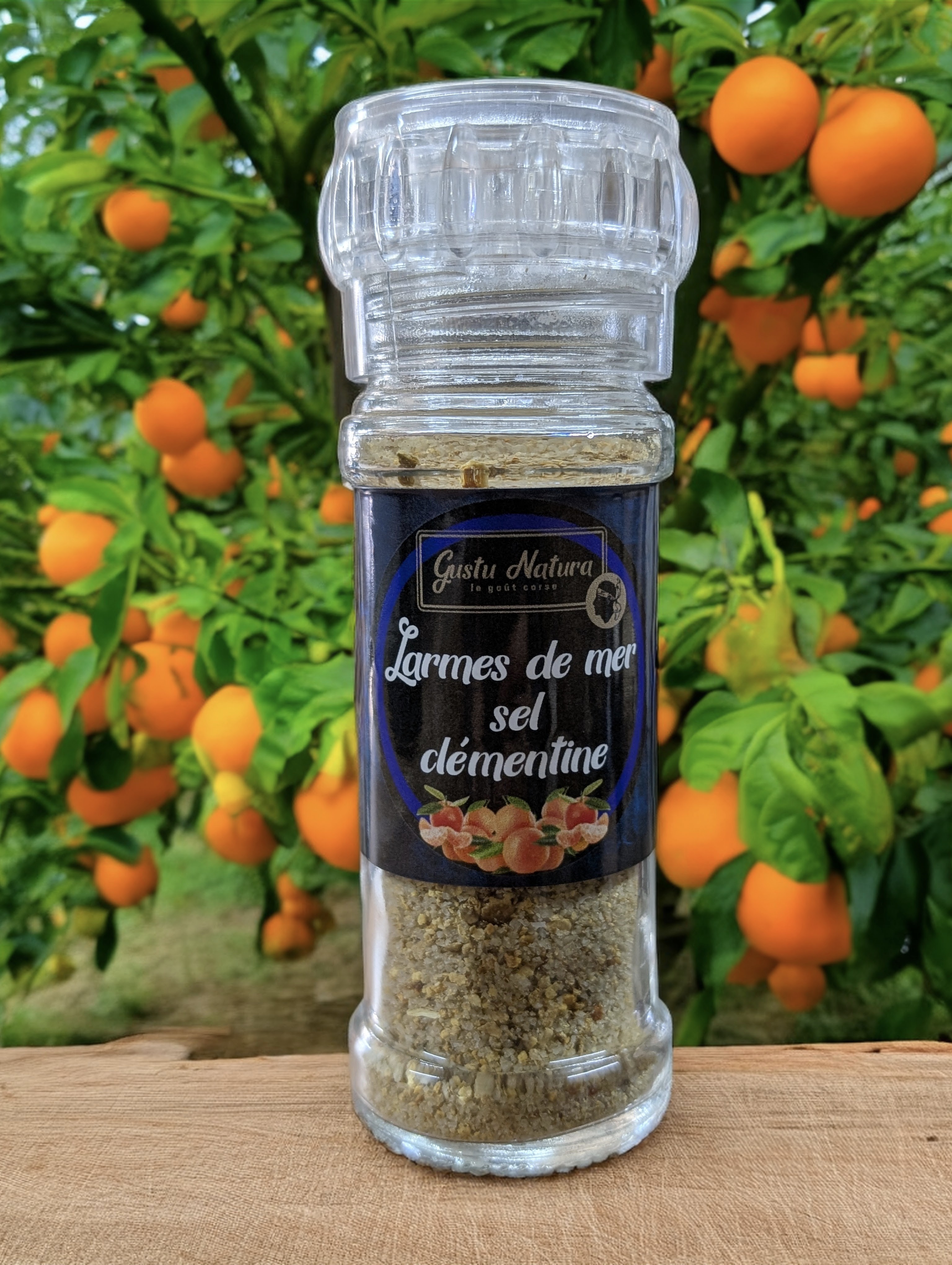 Larmes de mer sel clémentine