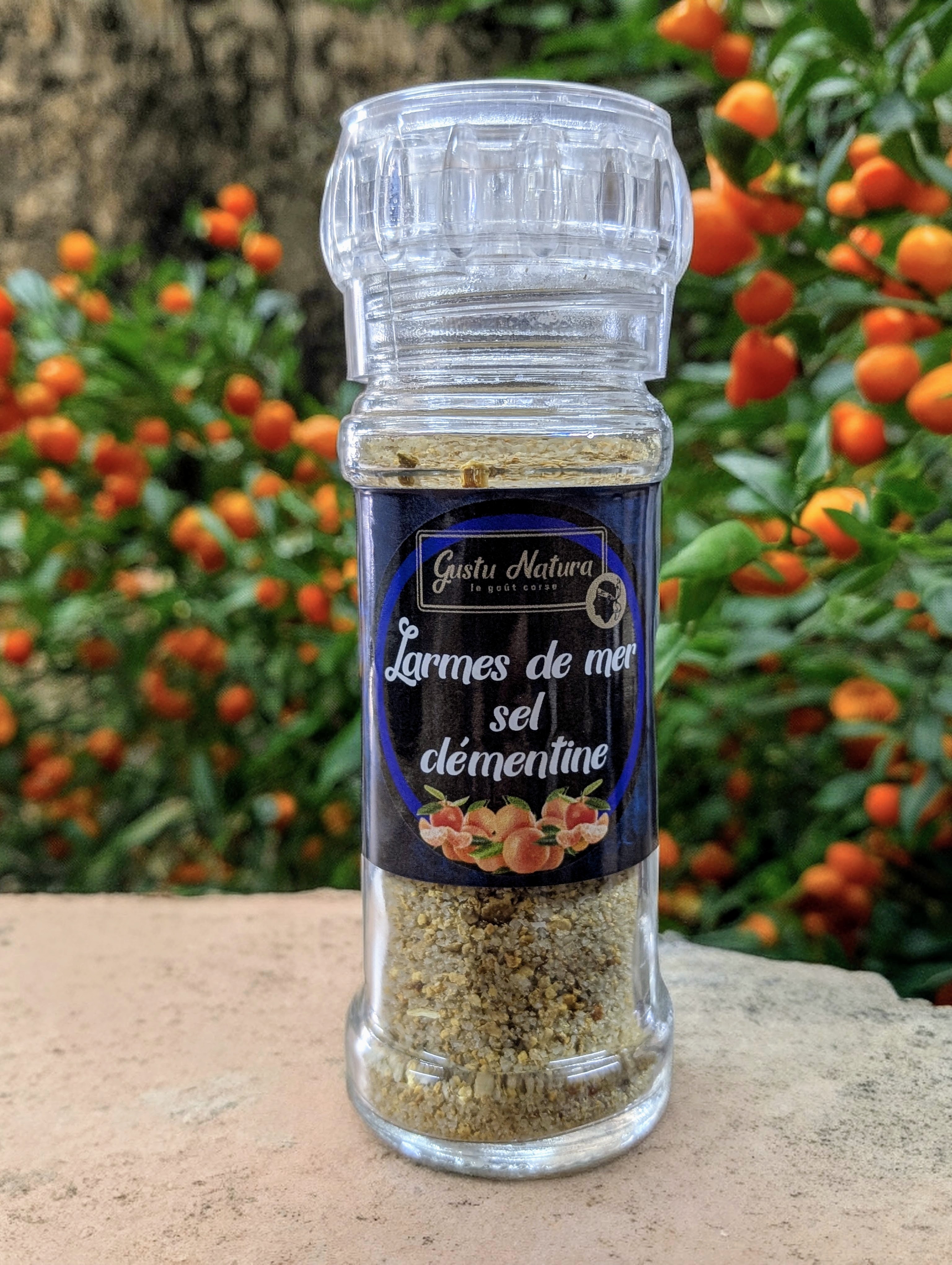 Larmes de mer sel clémentine